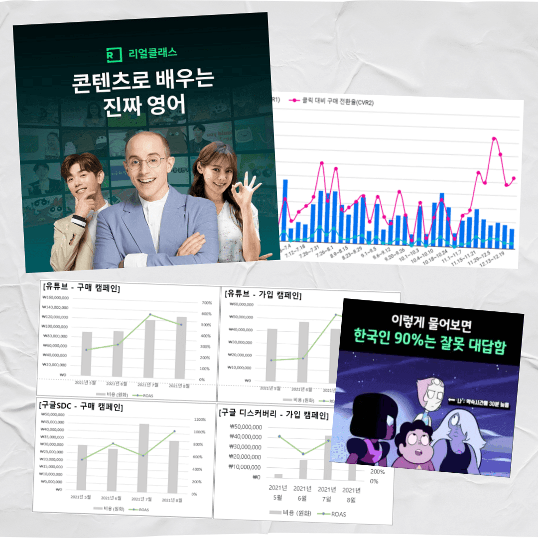 리얼클래스 — 퍼포먼스 마케팅이 한창이던 과거, 숏폼 컨텐츠로 대세인 요즘까지