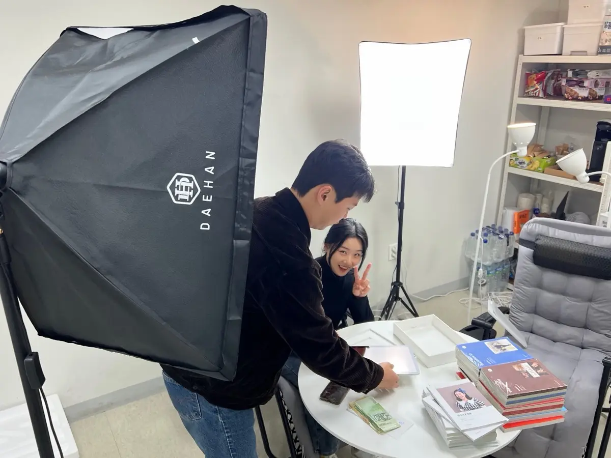 제품 스틸 촬영 세팅